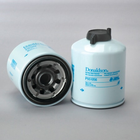 P551056 FUEL FILTER, WATER SEPARATOR SPIN-ON TWIST&DRAIN